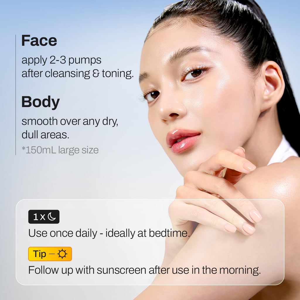 MEDITHERAPY Retinal Skin Booster Serum 5.07 fl.oz | Retinaldehyde, Niacinamide, Cica | Face & Body Serum for Uneven Skin, Refining Texture & Signs of Aging | Korean Skincare