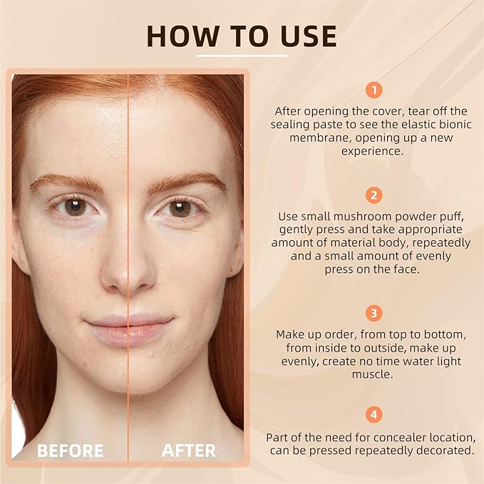 CC Cream for Older Women, Self Adjusting for Mature Skin Reducing Face Makeup for a Glowing Complexion, Moisturizing Concealer Brighten (Nude, 3.21 Ounce (Pack of 1))