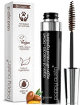 Poppy Austin Organic Brown Mascara, Hypoallergenic, Waterproof, 0.31 Fl Oz