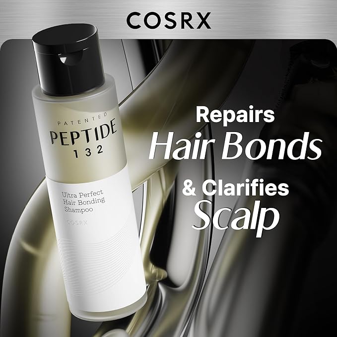 COSRX PEPTIDE 132 Hair Bonding Shampoo, Dandruff Scalp Care, 6.76 fl oz