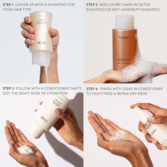 OUAI Multitasking Leave In Conditioner, North Bondi Scent