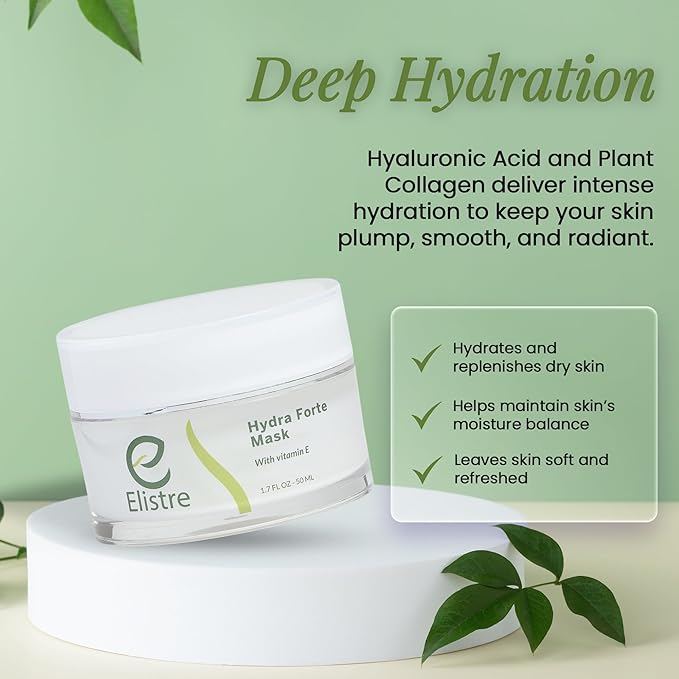 Elistre Hydra Forte Hydrating Face Mask, For All Skin Types
