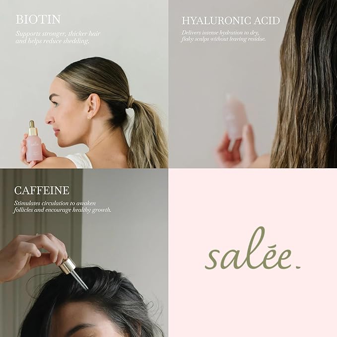 SALEE. Salée Hair Oil + Serum | For Hydrating, Anti-Frizz, Scalp Health &. More (Hair Serum)