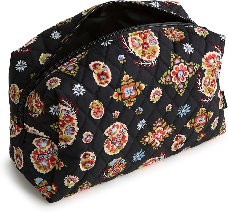 Premium Cotton Large Cosmetic Makeup Bag, North Star Sky, One Size