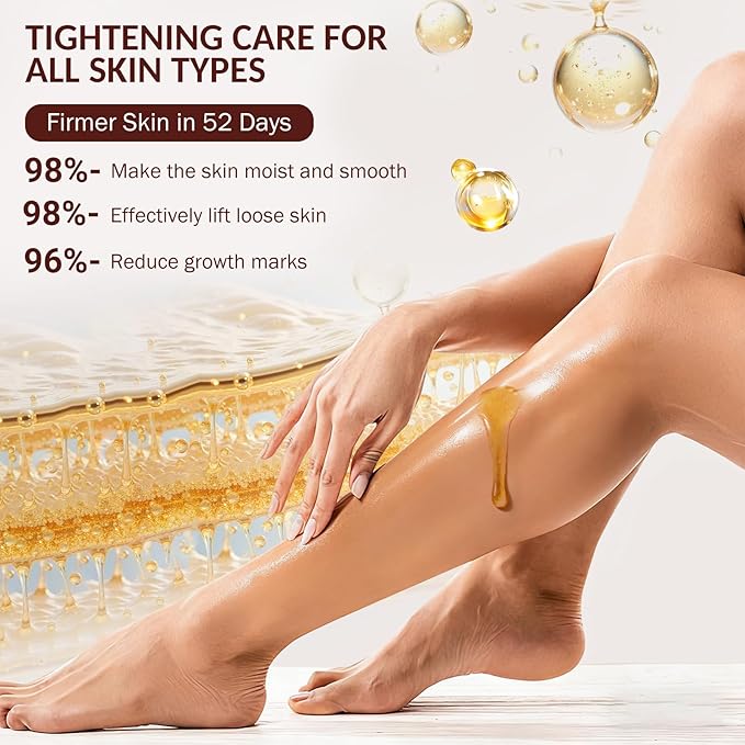 ARIYE Body Firming Oil,Glow body oil for women,Body Oil After Shower Tightening&Hydrating Treatment for Arms,Legs,Stomach&Body,Natural Firming Oil for Dry Skin,Non-Greasy Body Serum-2pk (4.06 FL OZ)