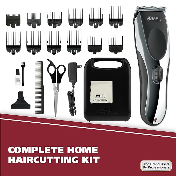 Wahl Clipper Rechargeable Cord/Cordless Haircutting & Trimming Kit