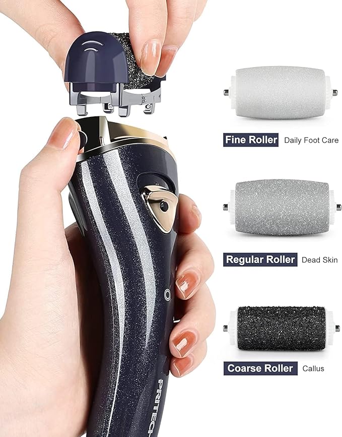 Electric Foot Callus Remover, Rechargeable Foot File for Dead Skin Care