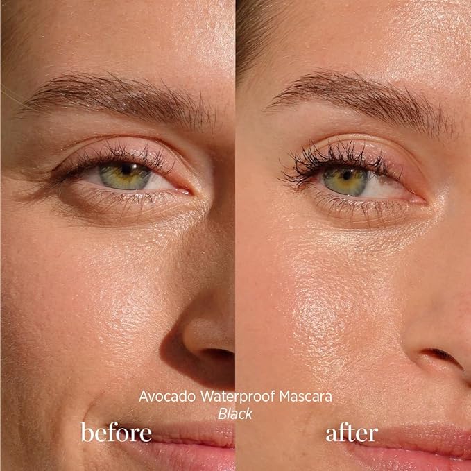 Ere Perez - Avocado Waterproof Mascara | Sensitive Eye Safe (Black, 10 ml)