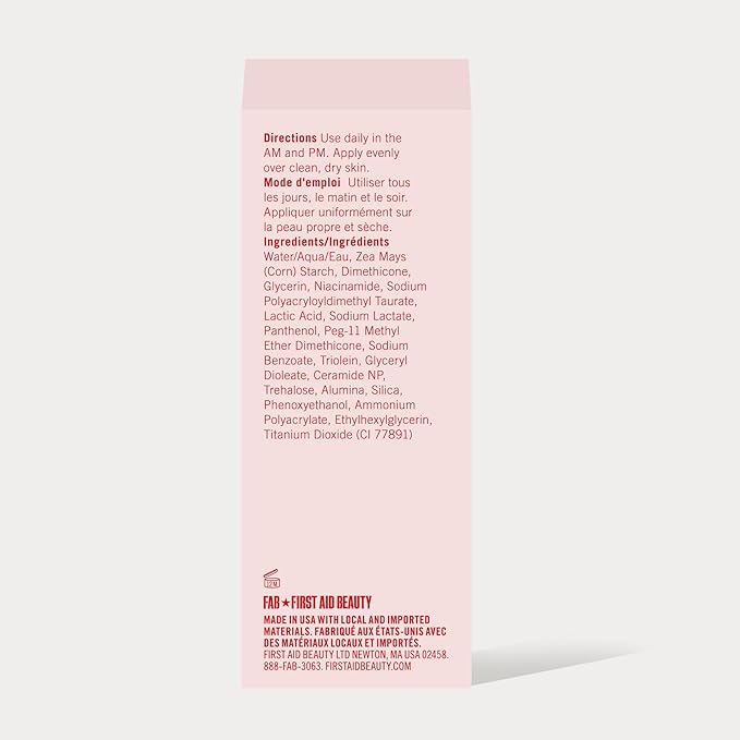 First Aid Beauty Daily Resurfacing Lotion with 2% Niacinamide, 1 oz