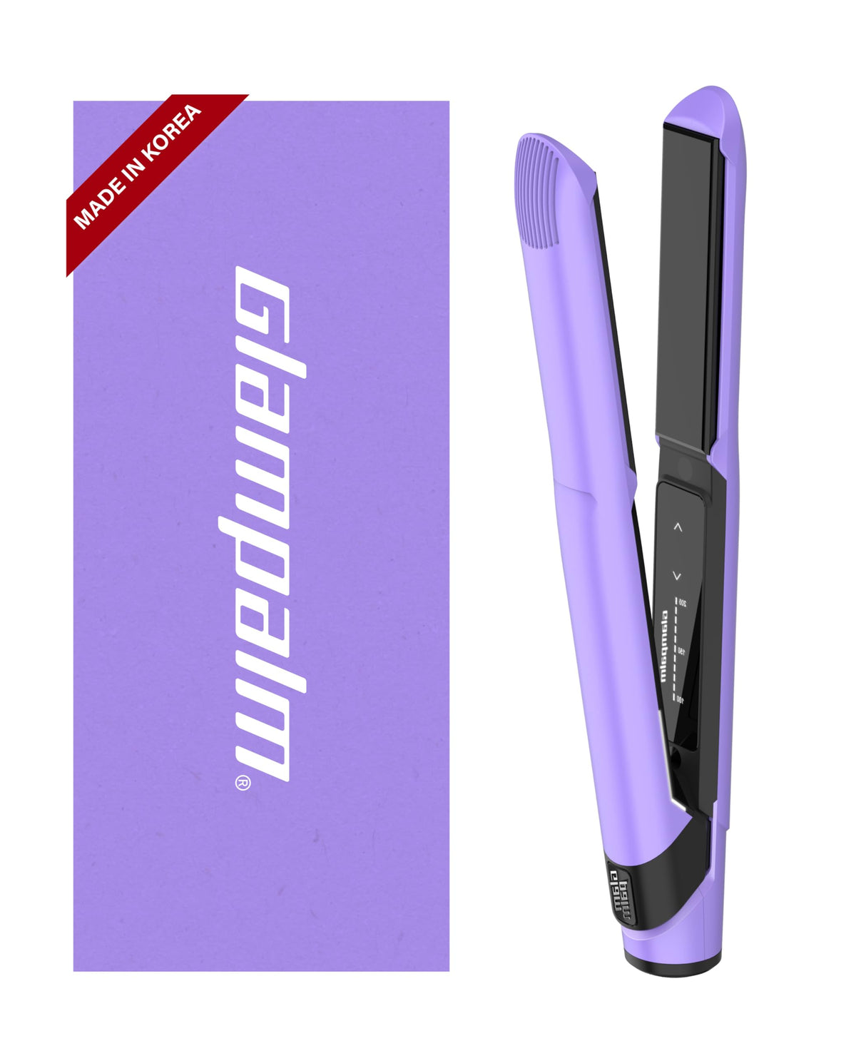 GLAMPALM GlamMuse 1" All-Ceramic Flat Iron | Korea's No.1 Hair Straightener