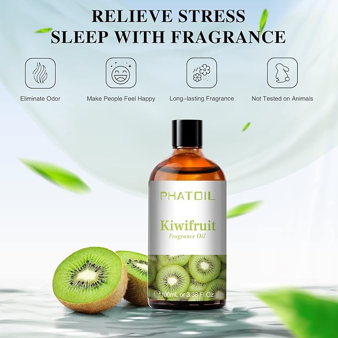 PHATOIL Kiwifruit Fragrance Oil for Diffuser Aromatherapy 3.38FL.OZ