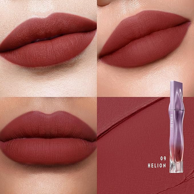 TIMEPHORIA Nebula Velvet Lip Cream, Soft Blur Matte Lip Tint 09 Helion