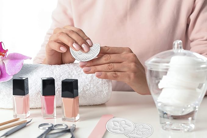 Premium Cotton Rounds for Face Makeup Remover Pads