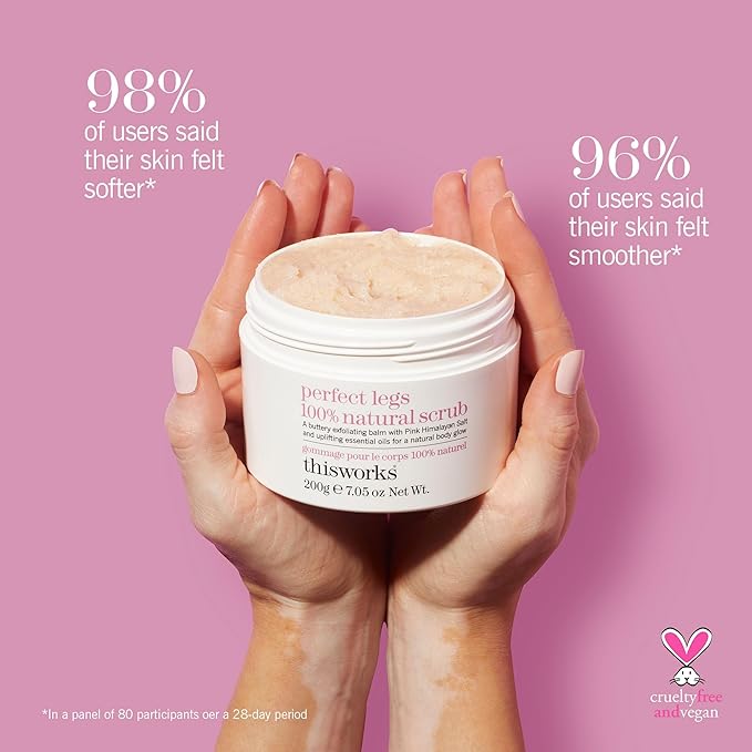 This Works Perfect Legs 100% Natural Scrub, 200 g