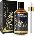 MAYJAM Peach Fragrance Oil for Diffusers for Home, 100ML/3.38FL.OZ