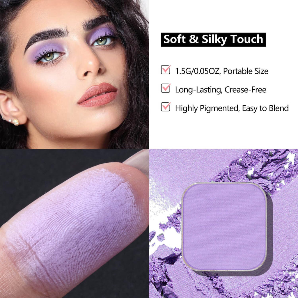 Fillwie 3-Color Eyeshadow Refill Kit, Custom Fit Empty Magnetic Palettes