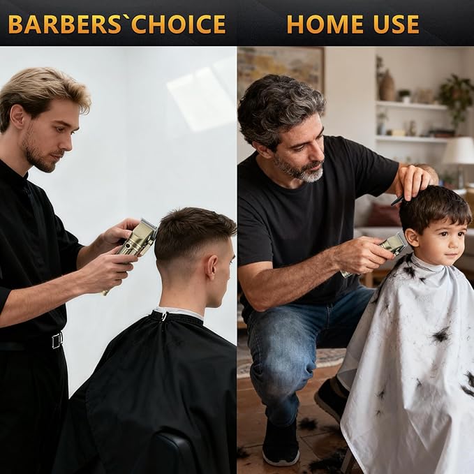 Bomxin Hair Clippers for Men,Beard Trimmer,Foil Shaver 4 in1 Barber Kit