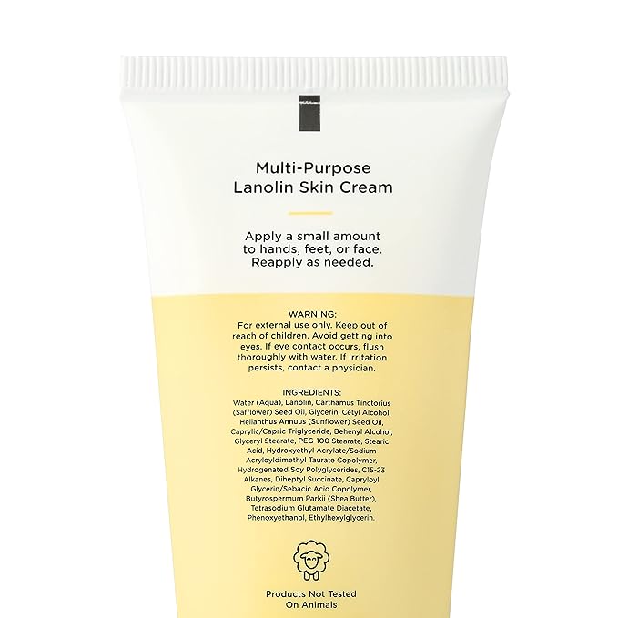 High Meadow Lanolin Skin Cream, 2.0 Oz Unscented