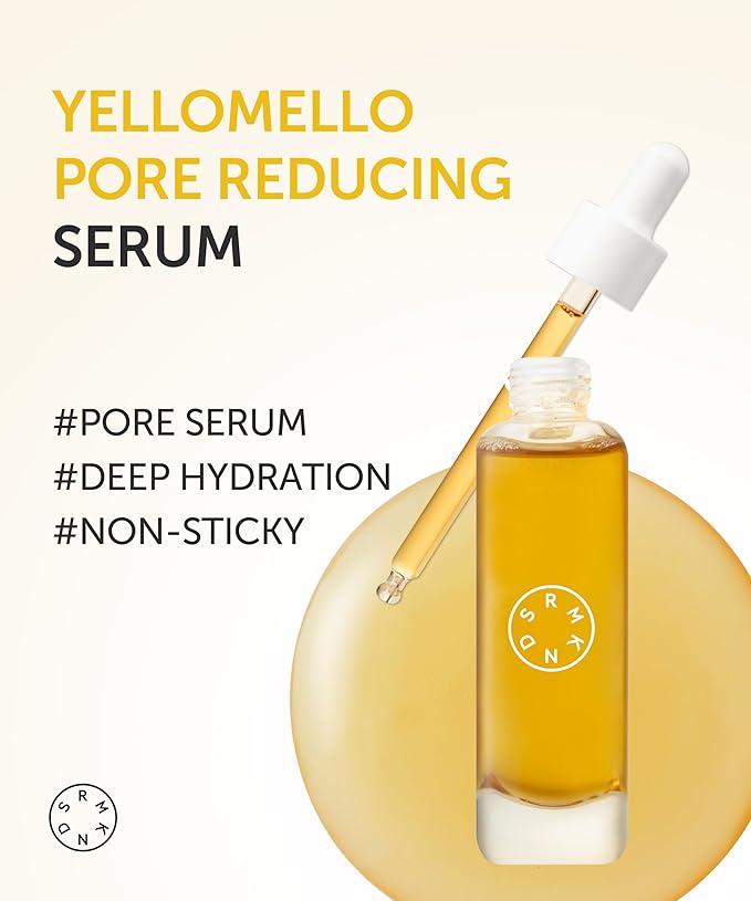 SERUMKIND Yellowmello Drop Serum, Pore Refining with Salicylic Acid, Hydration & Skin Balance, Korean Skincare (1.01 fl oz / 30 ml)