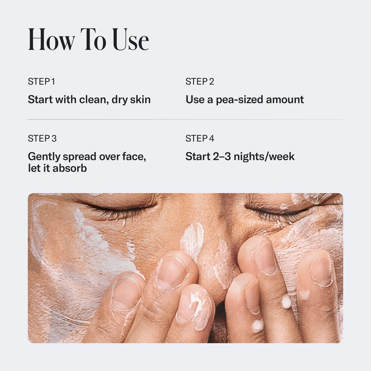 Geologie Skin Repair Moisturizer Face Cream | Clear System Retinol Resurfacing Formula | For Blemish Prone Skin with Niacinamide & Hyaluronic Acid | 60 ML
