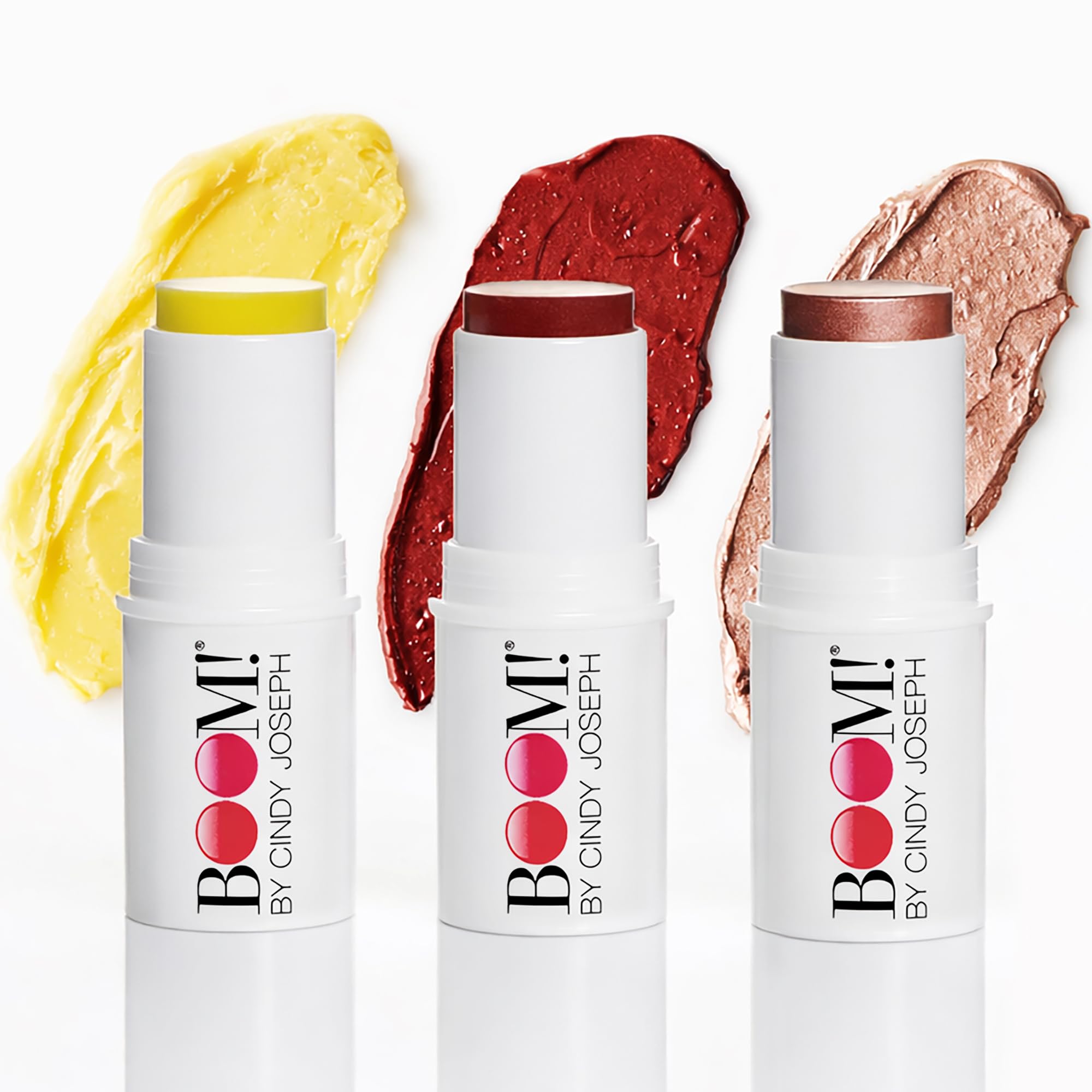 Boomstick Trio® Color 3 Pack Cream Blush Makeup by Cindy Joseph