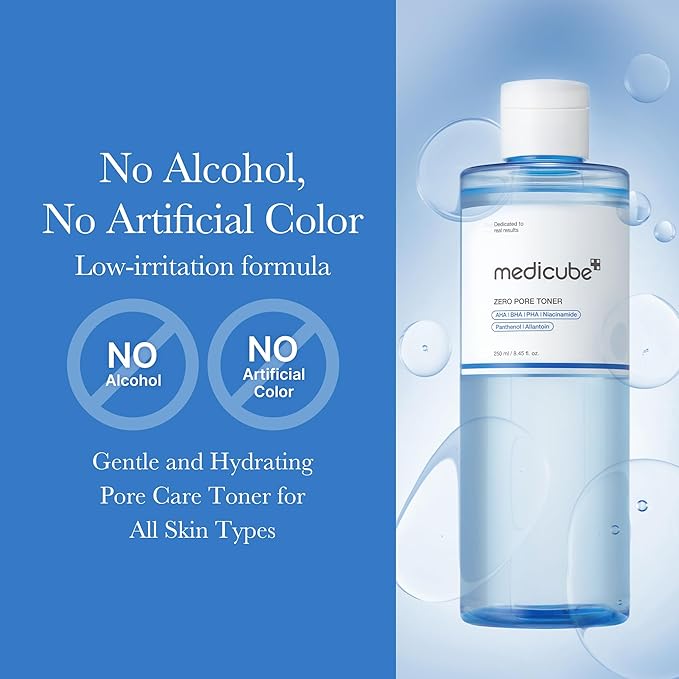 medicube Zero Pore Exfoliating & Hydrating Toner