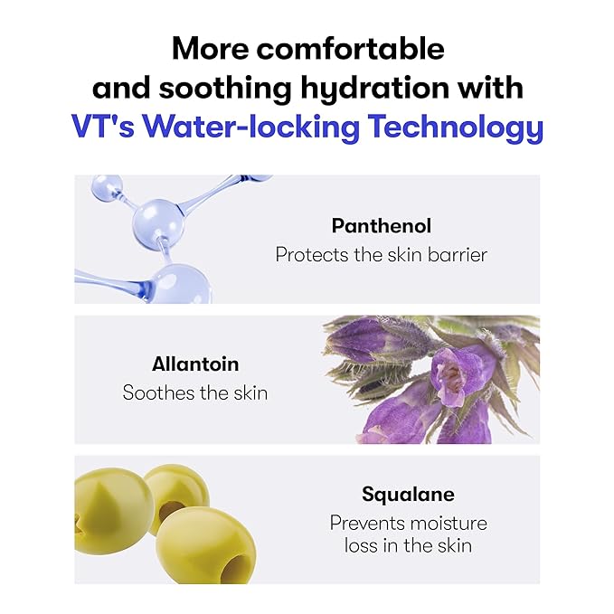 VT COSMETICS Glucamune Essence, Hydrating Vegan Serum for Face, For Dry & Sensitive Skin, Hypoallergenic, Fragrance-Free, Beta-Glucan, Glucosamine,Korean Skincare (3.38 fl. oz.)