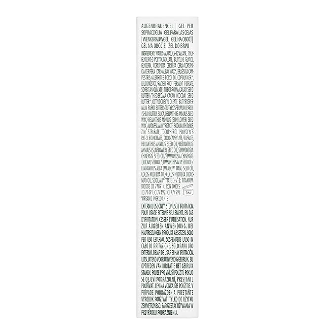 Well People Expressionist Brow Gel, Conditioning Gel For Thickening & Filling In Brows, Creates Fuller-looking Brows, Vegan & Cruelty-free, Dark Brown