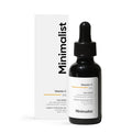 Minimalist 10% Advanced Vitamin C Serum for Glowing Skin | Brightening & Dark Spot Treatment | Treats Uneven Skin Tone, Dullness & UV Damage | Daily Face Serum (Stable Vitamin C) | 30ml/1 FL Oz