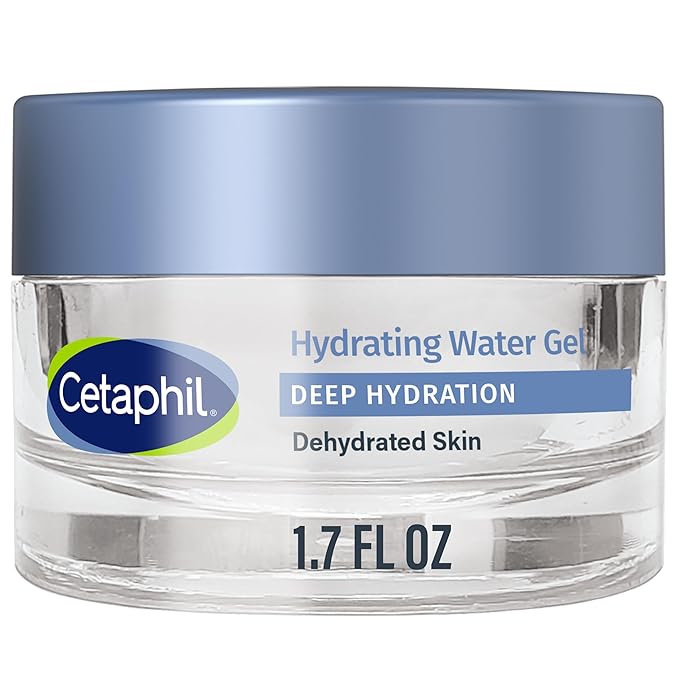 Cetaphil Deep Hydration Water Gel Face Moisturizer, Dry Skin, 1.7 oz