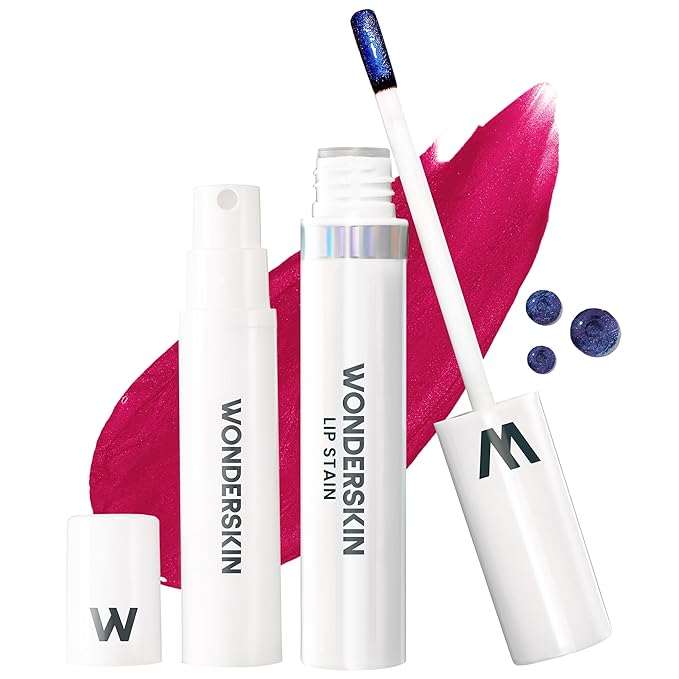 Wonderskin Lip Stain Kit – Long Lasting, Waterproof, Lip Tint Peel Off