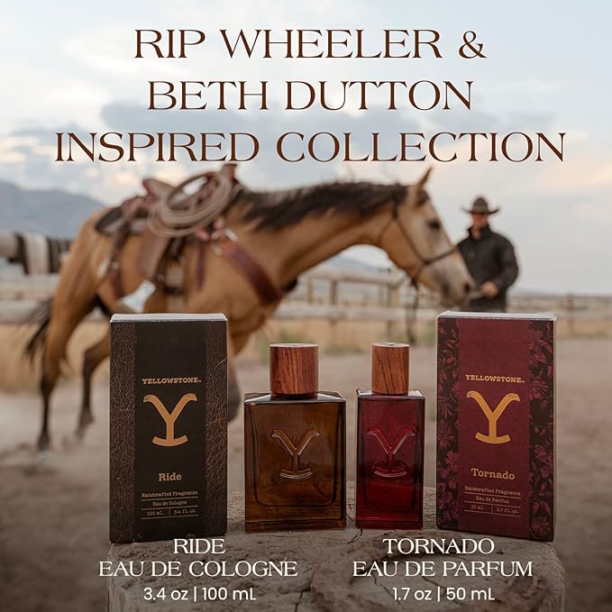 Yellowstone Tornado Women’s Perfume by Tru Western, 1.7 fl oz (50 ml) – Rich, Confident, Sensual