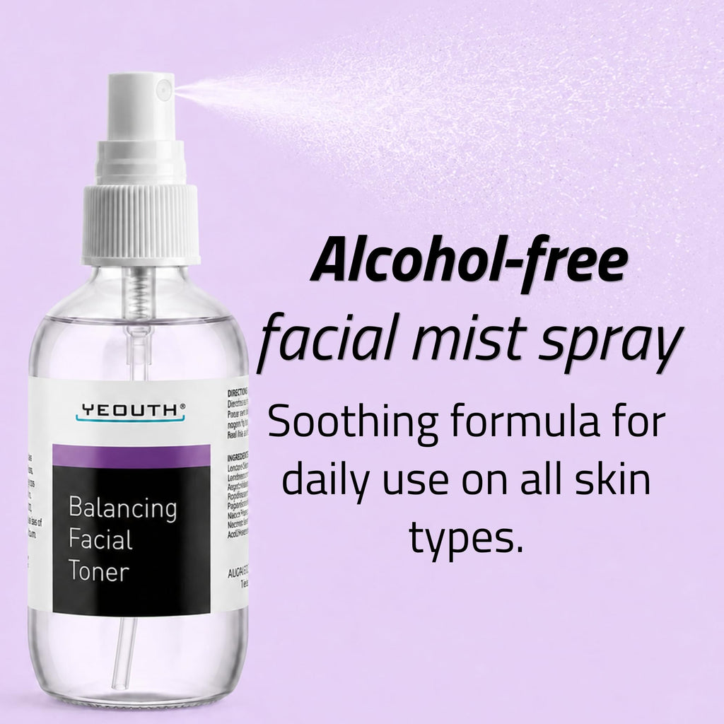 YEOUTH Balancing Alcohol Free Toner for Calm and Refreshed-Looking Skin