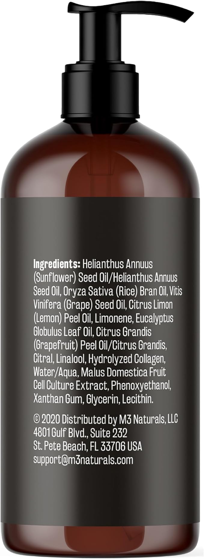 Anti Cellulite Massage Oil and Firm Dry Body Brush Kit, 8 fl oz by M3