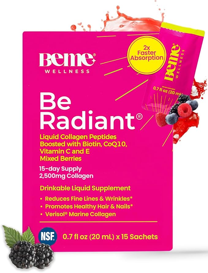 BeMe Glow – VERISOL Marine Collagen, Skin, Hair & Nails, Mixed Berry
