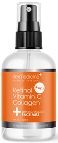 Anti-Aging Face Mist with Retinol, Vitamin C, Collagen, 4 fl oz, 120 ml