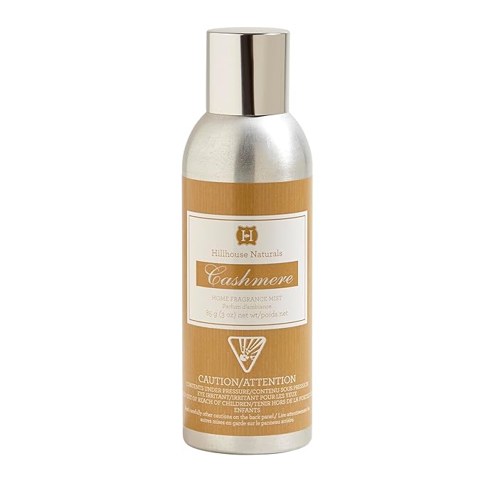 Hillhouse Naturals - Home Fragrance Mist - Cashmere Scent - 3 oz
