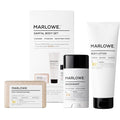 MARLOWE. Men's Santal Body Gift Set, Scrub Soap, Deodorant + Lotion