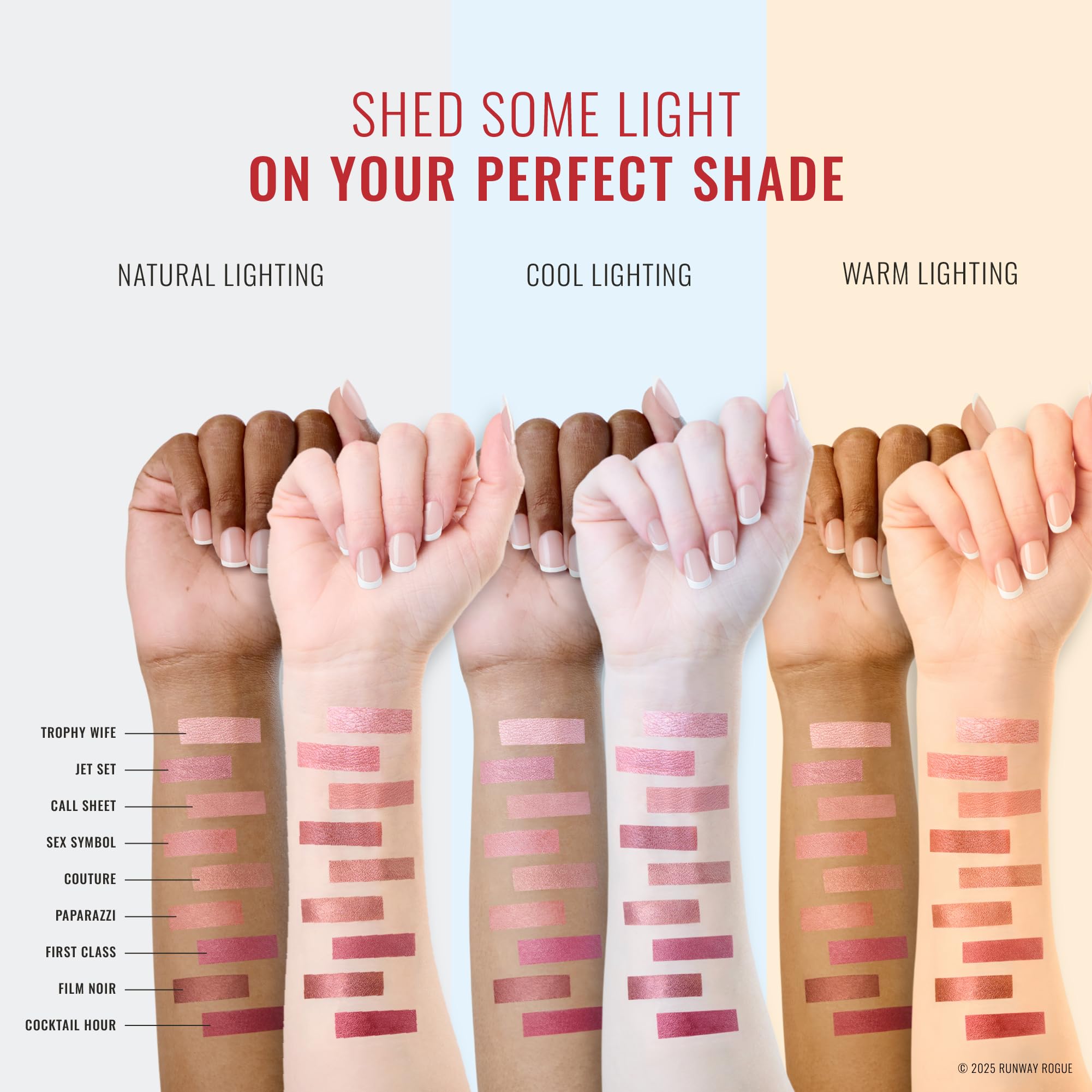 Runway Rogue Long Wear Liquid Lipstick Trio, 3 Transfer-Proof Shades