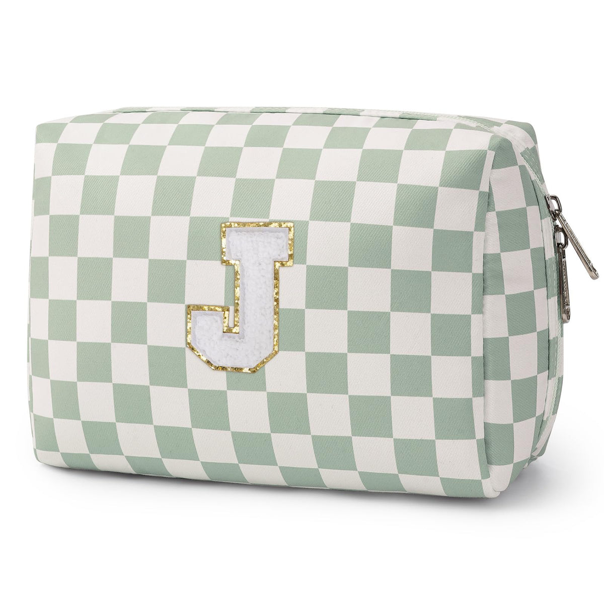 Narwey Initial Makeup Bag, Birthday Gifts for Teen Girls kids Tween Women