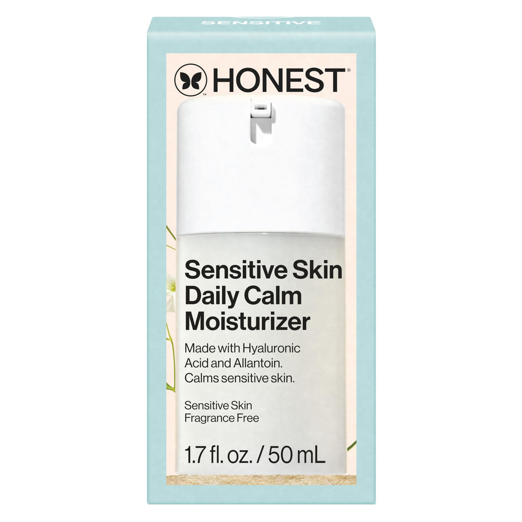Honest Beauty Sensitive Skin Daily Calm Lightweight Moisturizer, 1.7 fl oz