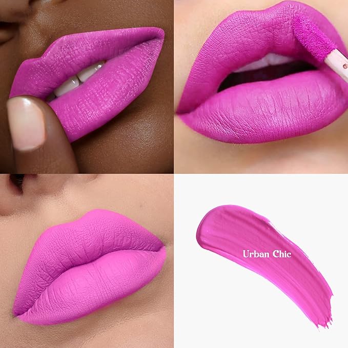 ilembane Orchid Purple Matte Liquid Lipstick Long Lasting - Urban Chic
