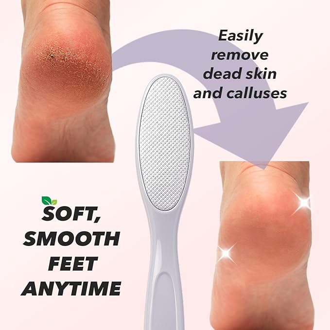 Earth & I - Pink 3-Piece Pedicure Kit: Luxury At-Home Spa Foot Care Set