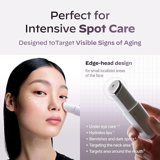 LG Pra.L Superform Galvanic Booster Aqua Mint, 1min booster for ageless skin, anti-aging pocket booster, Korean skincare, Glow on the go, Serum booster device, Glass skin, Glow Booster, Gift