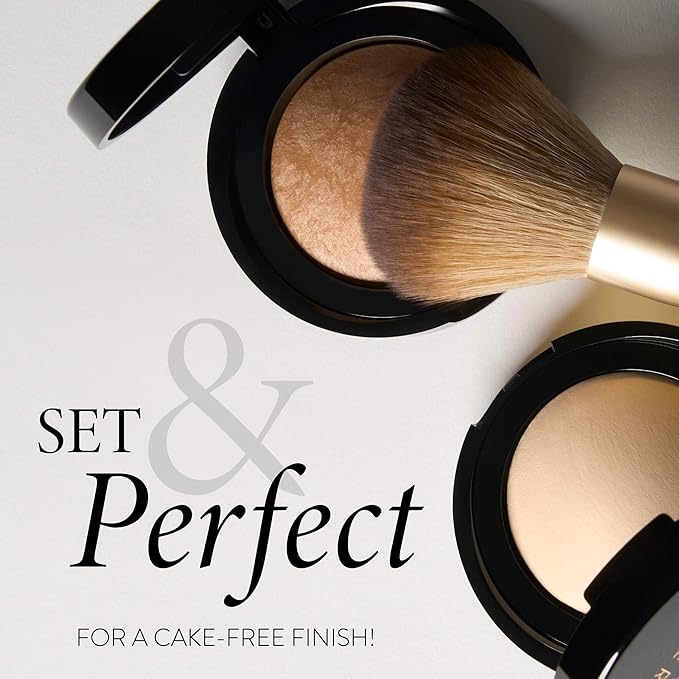 LAURA GELLER NEW YORK Cosmetic Professional Makeup Brushes - Cruelty-Free - 11 Setting Powder Brush