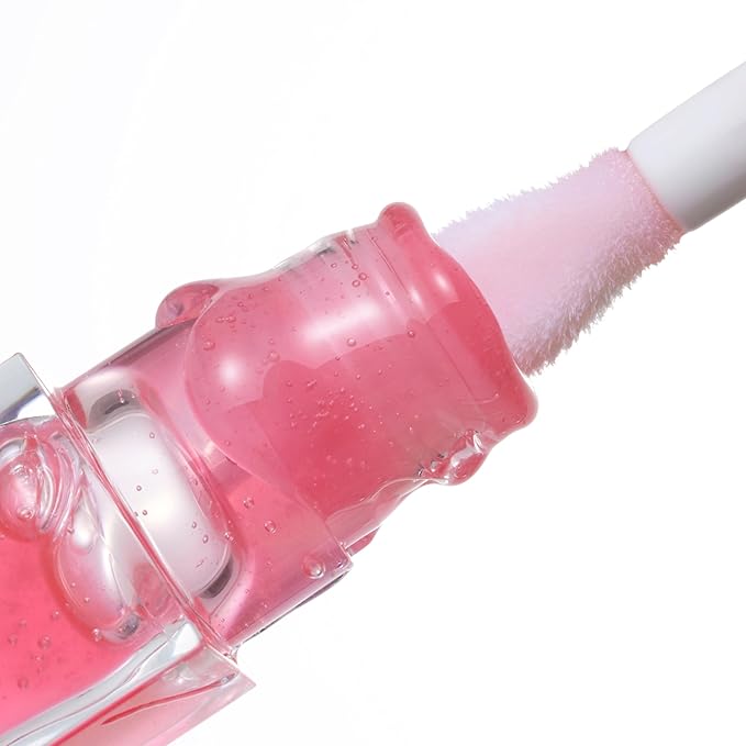 Julep So Plush Glossy Lip Oil – Hydrating Lip Tint & Gloss, Hot Pink