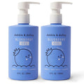 Dabble & Dollop Blueberry Kids 3-in-1 Body Wash, Shampoo & Bubble Bath – Tear-Free, Gentle, Natural-Origin, Hypoallergenic and Safe for Sensitive Skin (10 fl oz, Pack of 2)