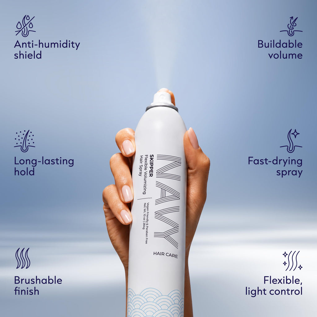 NAVY Skipper Flexible Volumizing Hair Spray for Fine Hair, 10 oz