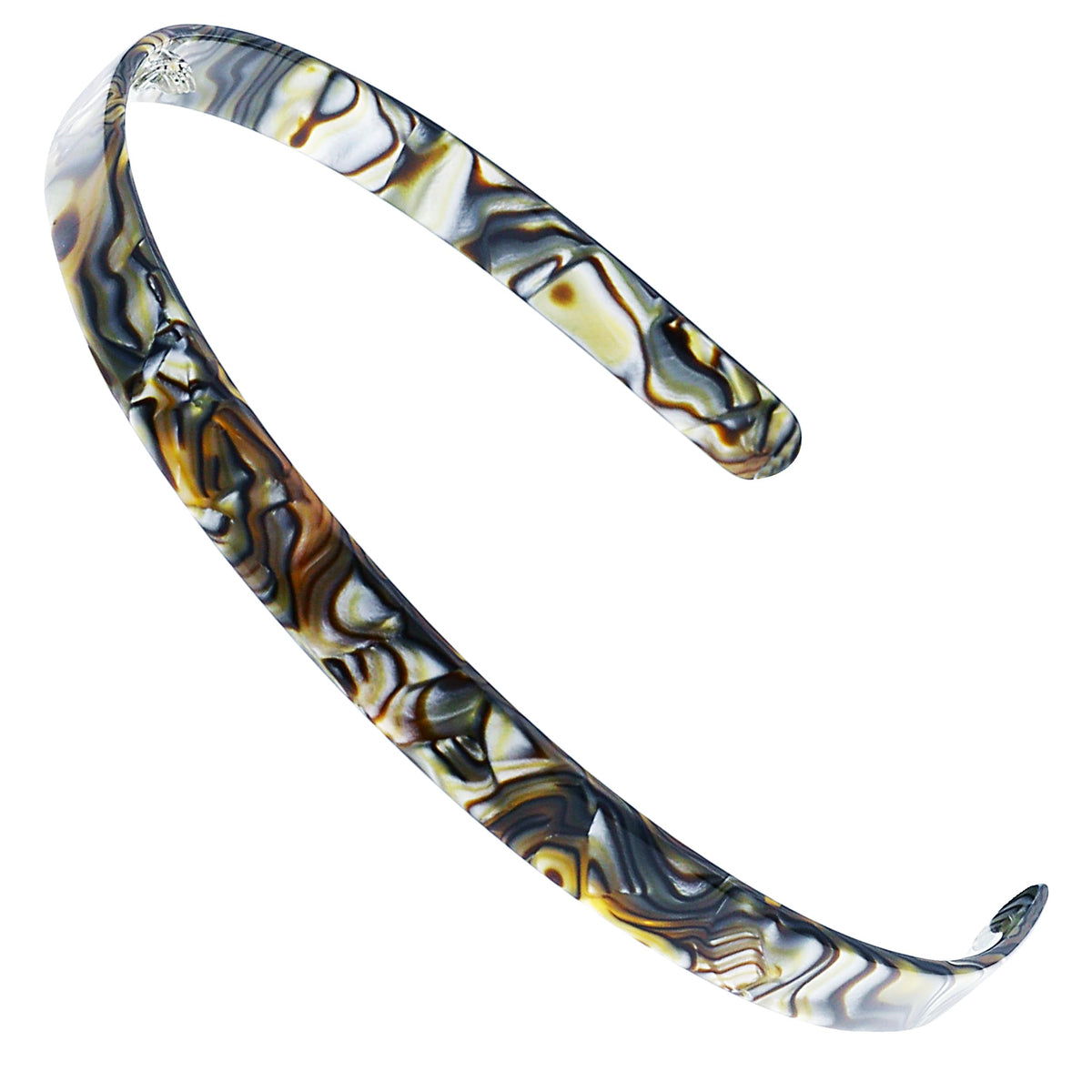 Camila Paris CP3469 French Headband for Women, Handmade Tokyo, Strong Hold Grip Women's Hair Band, Ligth and Very Flexible, No Slip Durable Styling Girls Hair Accessories, Made in France