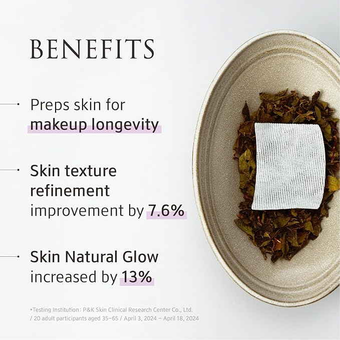 YUNJAC Skin Perfecting Glow Prep Pad, 45 Pads, Toner Pads
